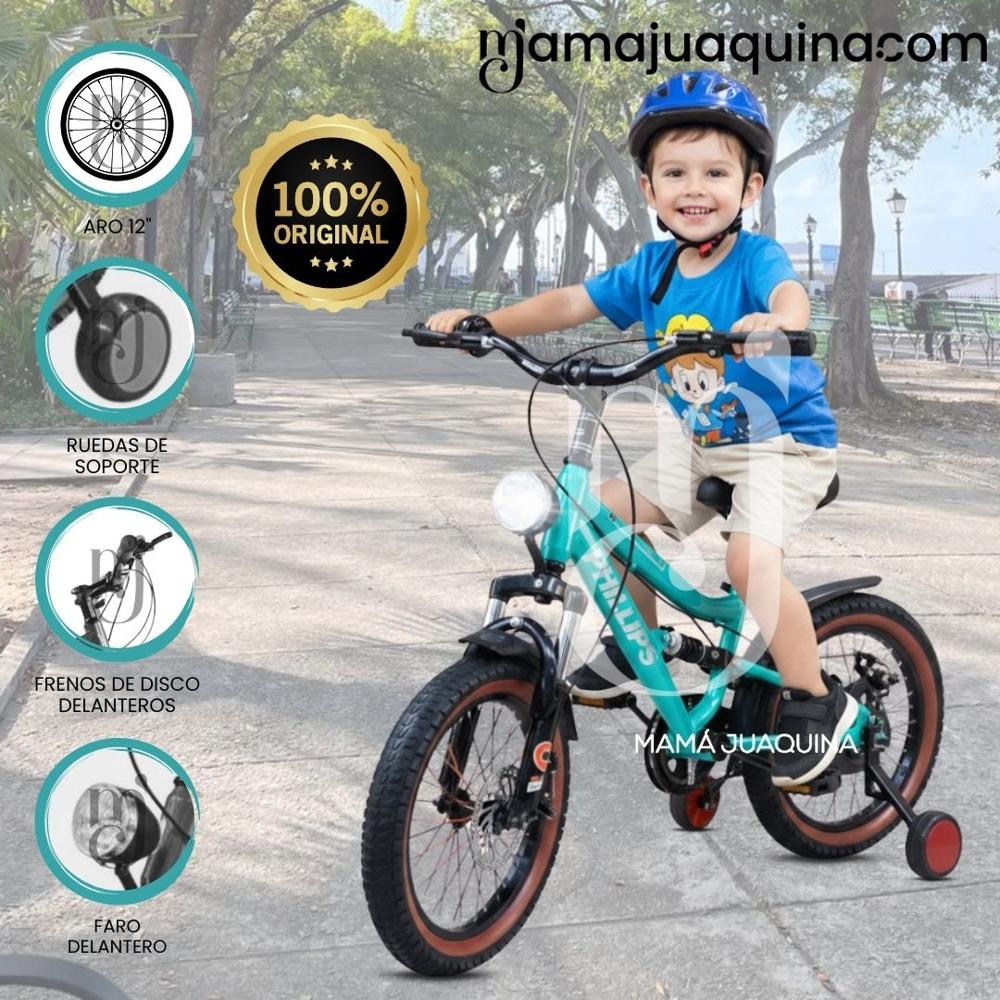Bicicleta Deportiva Aro 12 ROCKET para Niños Green