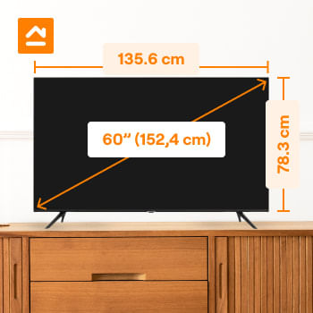 Medidas TV de 55 pulgadas ¿Cuántos centímetros son?