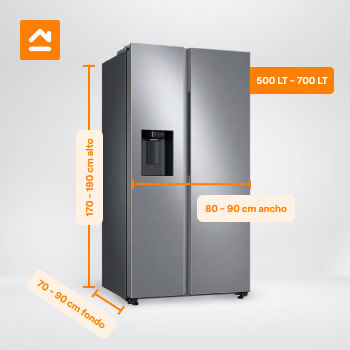 Medidas frigoríficos ¿cuáles hay y qué necesitas? - Tien21