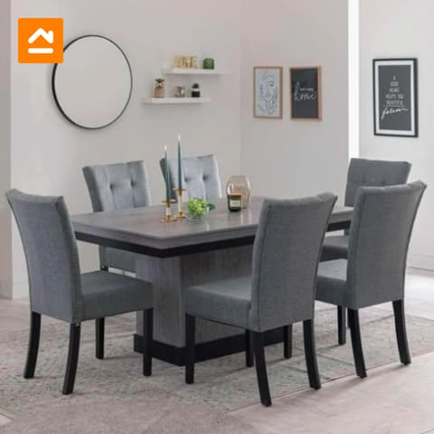 Mesa de comedor redonda o rectangular: ¿cuál es la mejor forma?